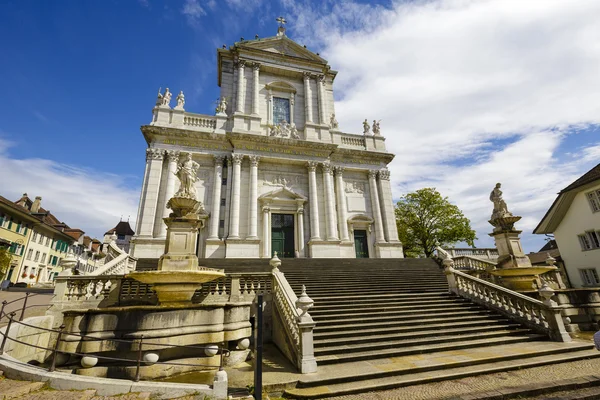 Cathedral of Saint Ursus in Solothurn, Switzerland — Zdjęcie stockowe