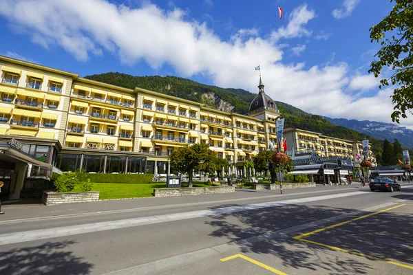 Victoria Jungfrau Grand Hotel & Spa en Interlaken — Foto de Stock