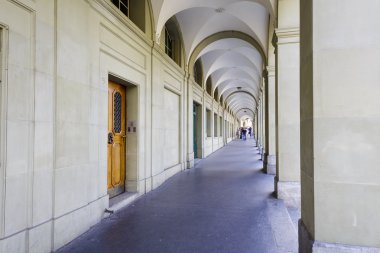 Famous arcades of Bern, Switzerland