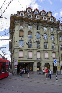 Tramvay sistemi altyapı Bern, İsviçre