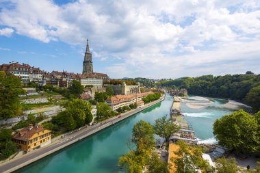 Bern, İsviçre'nin genel görünüm