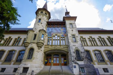 The Bern Historical Museum facade clipart