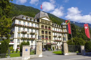 Interlaken , Lindner Grand Hotel Beau Rivage clipart