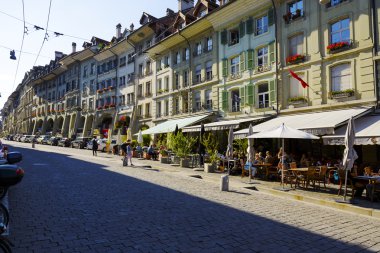 Townhouses along the most visited street