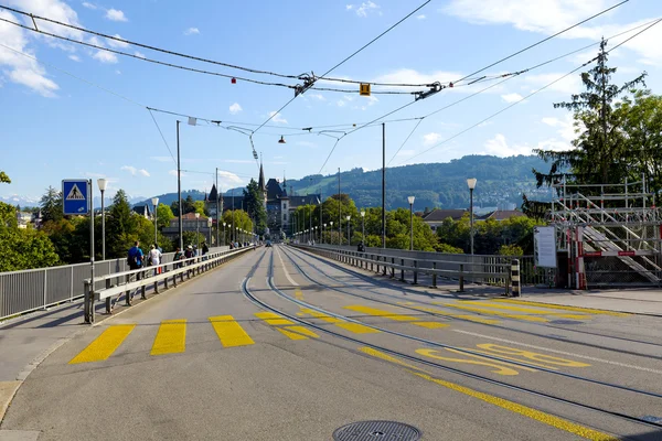 Pont sur la rivière Aare à Berne — Photo
