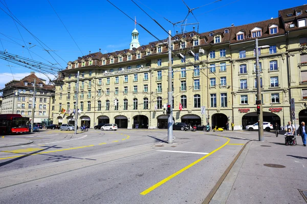 Hotel Schweizerhof in Bern — Stockfoto