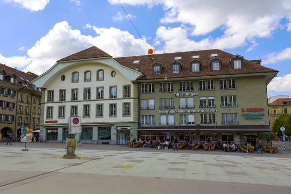 Berna, casa al Waisenhausplatz — Foto Stock