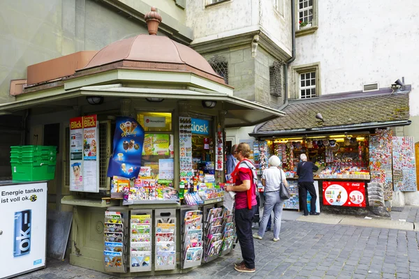 Kiosk in Bern — Stok fotoğraf