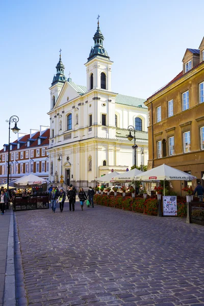 Heilige Geest kerk in Warschau — Stockfoto