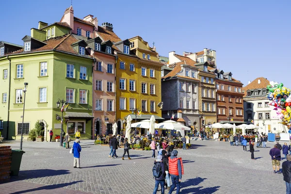 Warschau, Burgplatz — Stockfoto