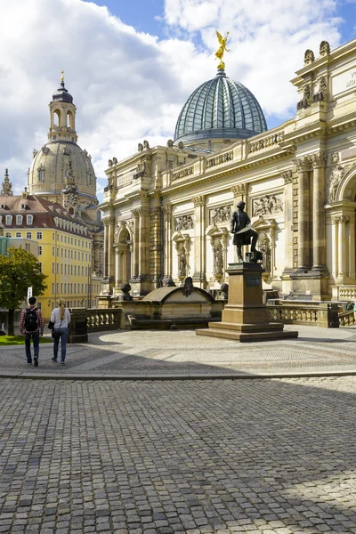 Academy of Fine Arts in Dresden, side view — Stok fotoğraf