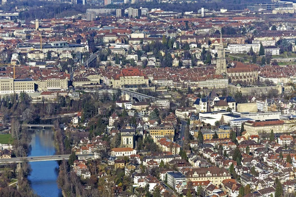 Vista aérea de la ciudad de Berna, Suiza —  Fotos de Stock