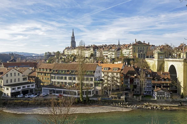 Bern şehir doğru genel görünümü — Stok fotoğraf