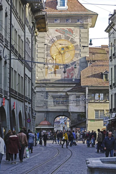 Zytglogge, wieży zegarowej w Bern, Szwajcaria — Zdjęcie stockowe