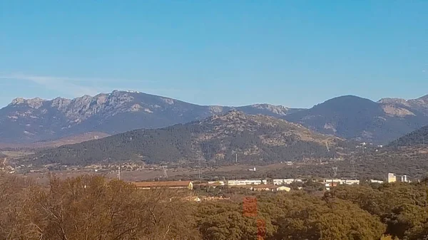 Montes Sierra Severozápadně Madridu Španělsko — Stock fotografie