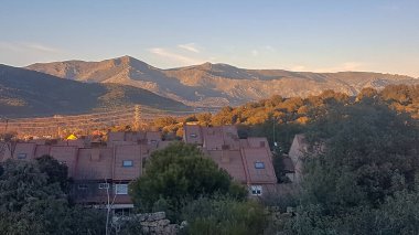 Madrid 'in kuzeybatısındaki Sierra Dağları, İspanya