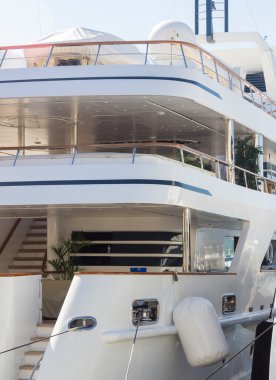 Marbella, İspanya 3 Eylül 2014: Bayan Haya ünlü lüks yat