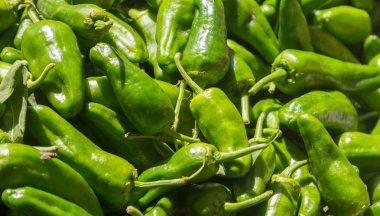 Kırmızı biber taze yeşil biber