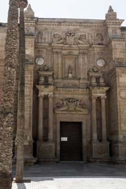 giriş ve vücut bulma katedral Almeria İspanya