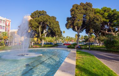 Park çeşme Nicolas Salmeron Almeria, İspanya
