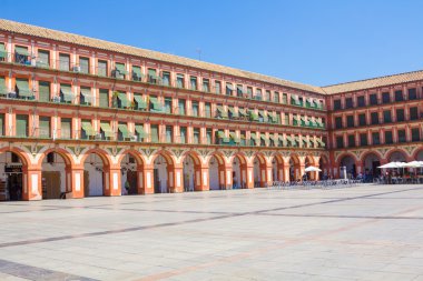 Ünlü Plaza de la Corredera yıl 1683 Cordoba, Spai