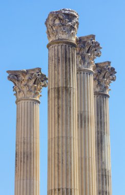Roma sütunları ikinci yüzyılın İsa'dan önce Cordoba, Sp