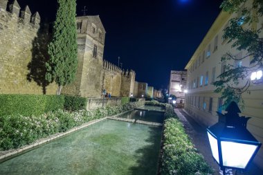 Cordoba, İspanya şehrine Ortaçağ Duvar