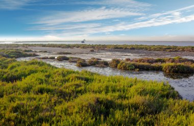 günbatımı doğal rezerv Murcia, İspanya