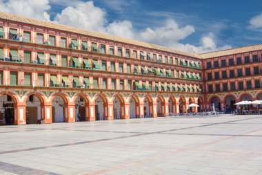 Ünlü Plaza de la Corredera yıl 1683 Cordoba, Spai