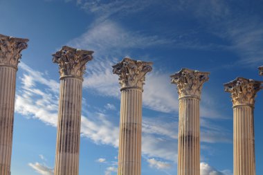 Roma sütunları ikinci yüzyılın İsa'dan önce Cordoba, Sp