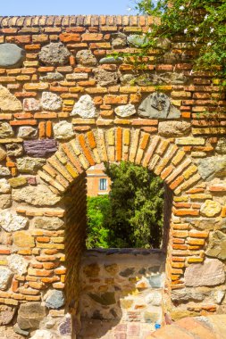 Arap tarzı Mal Alcazaba ünlü sarayında erişim