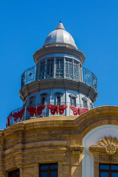 Almeria słynny budynek "House of Butterflies", Hiszpania — Zdjęcie stockowe