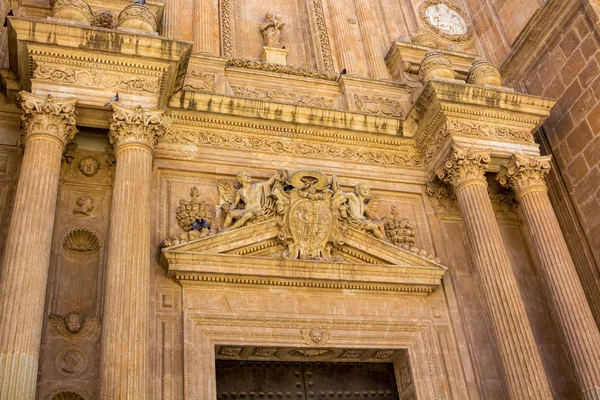 Entrée de la cathédrale de l'Incarnation à Almeria Espagne — Photo