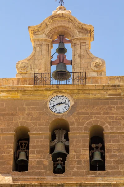 Katedrála v inkarnaci Bell v Almeria Španělsko — Stock fotografie