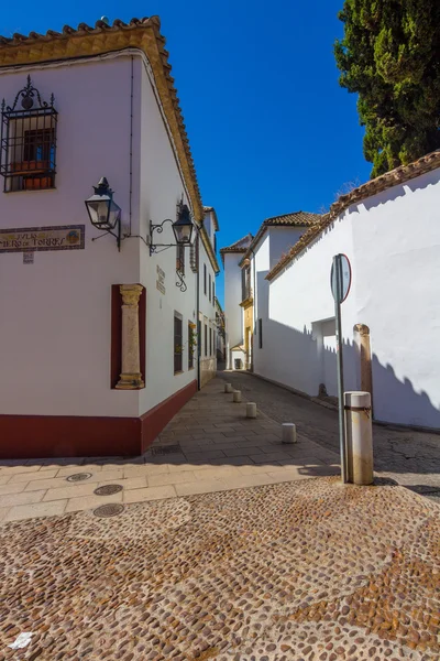 Tipiche strade cittadine pulite Cordoba, Spagna — Foto Stock