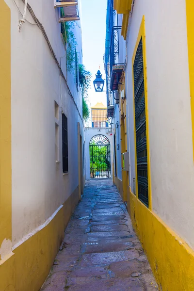 Typisch schöne saubere Straßen der Stadt Cordoba, Spanien — Stockfoto