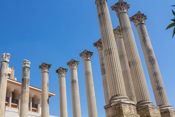 Romeinse kolommen van de tweede eeuw voor Christus in Cordoba, Sp — Stockfoto