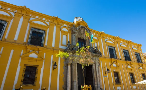 Typical whitewashed houses along the streets of the city of Cord — Stock Photo, Image