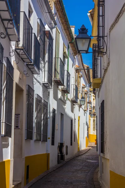 Typical whitewashed houses along the streets of the city of Cord — Stock Photo, Image