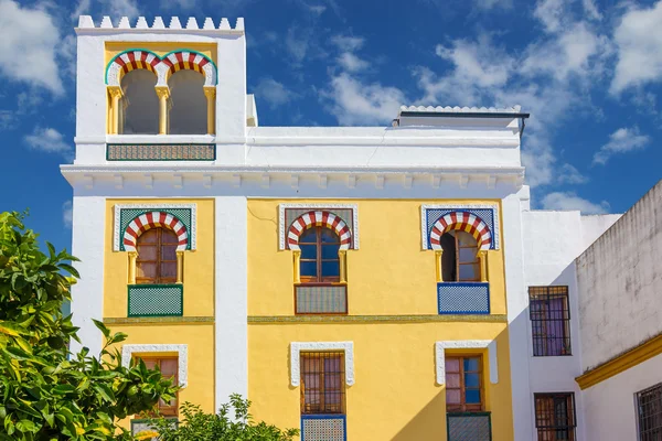 Typical whitewashed houses along the streets of the city of Cord — Stock Photo, Image