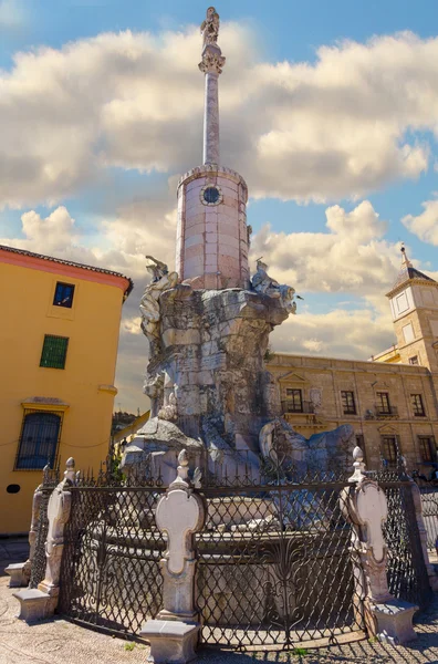 Памятник триумфу Сан-Рафаэля в Кордове, Испания — стоковое фото