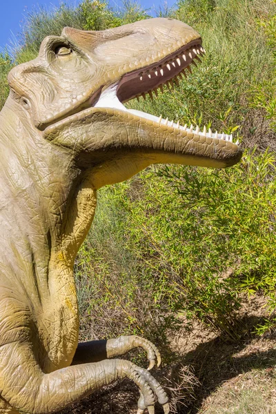 Fearsome carnivore dinosaur Tyrannosaurus Rex — Stock Photo, Image