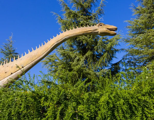 Quiet giant herbivorous dinosaur Diplodocus — Stock Photo, Image