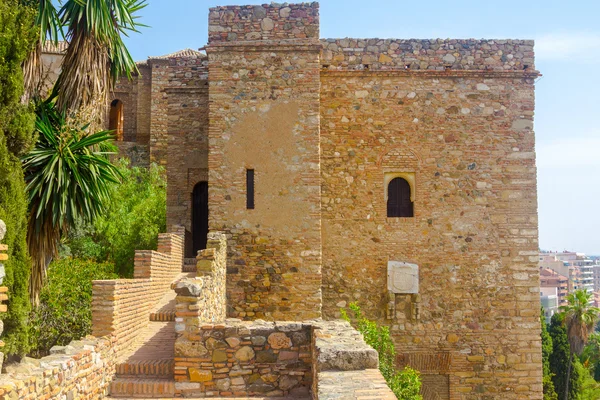 L'Alcazaba di Malaga Secolo X nel periodo arabo a Malaga Sp — Foto Stock