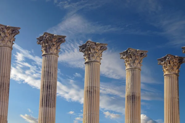 Roman columns of the second century before Christ in Cordoba, Sp — Stock Photo, Image