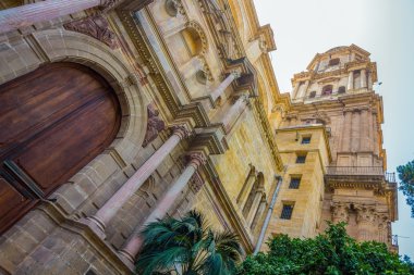 giriş ve vücut bulma katedral Malaga, İspanya