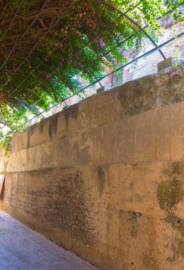 Arcades ciudd Sevilla, İspanya günde ısı