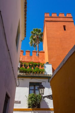 güzel sokaklar Endülüs şehir o tipik rengini tam