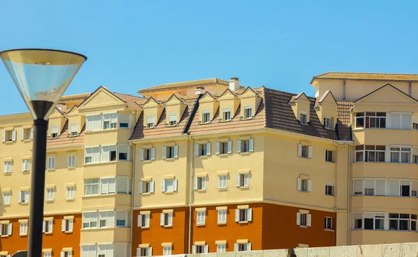 Typische huizen in het gebied van de rots van Gibraltar, Spanje — Stockfoto