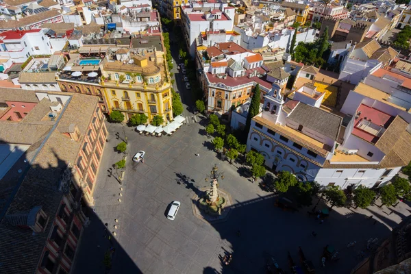 Vista aérea da cidade de Sevilha, Espanha — Fotografia de Stock